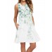women's sleeveless floral dress HF0119-04-01 women's sleeveless floral dress HF0119-04-01
